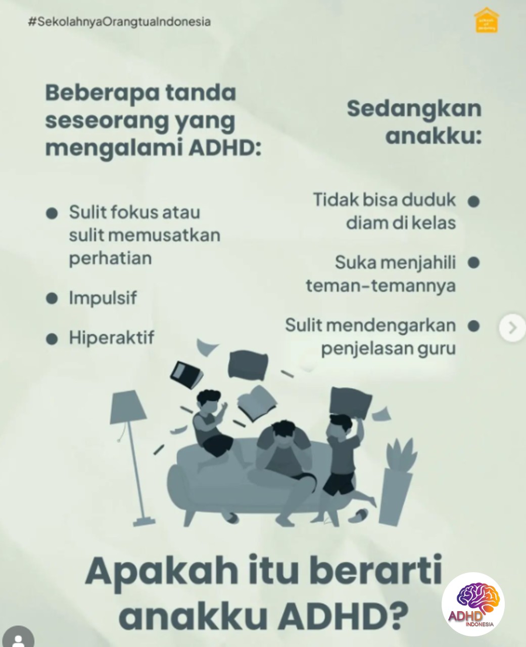 Ciri dan Gejala ADHD pada Anak Usia Dini di Provinsi Kalimantan Utara