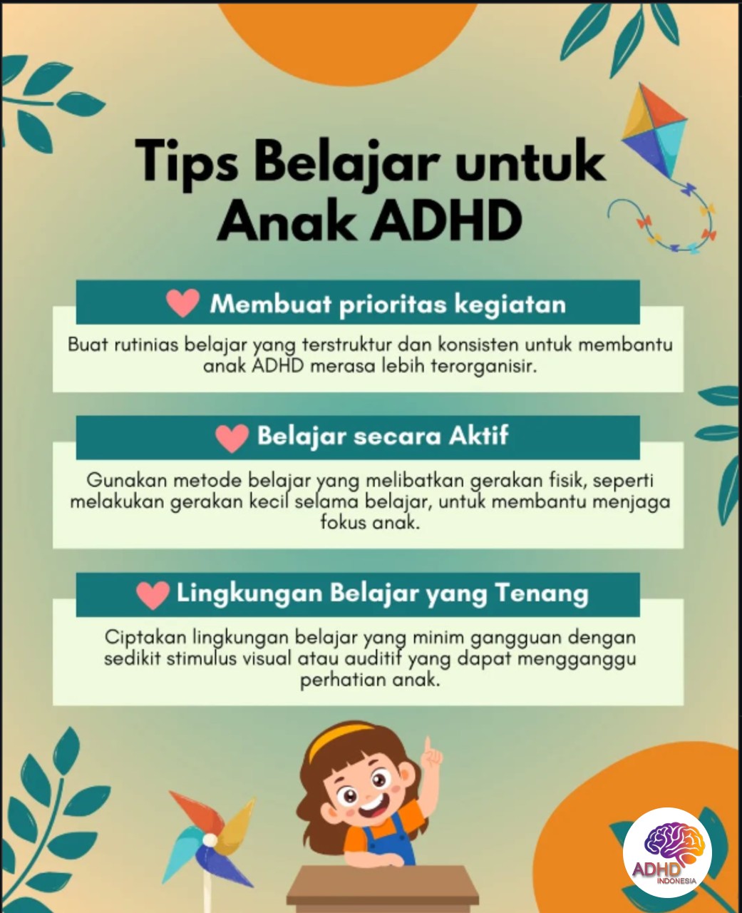 Strategi Belajar yang Cocok untuk Anak ADHD di Provinsi Kalimantan Utara